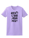 Hardcore Feminist Womens T-Shirt-Womens T-Shirt-TooLoud-Lavender-X-Small-Davson Sales