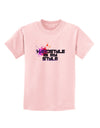 Hardstyle Is My Style Childrens T-Shirt-Childrens T-Shirt-TooLoud-PalePink-X-Small-Davson Sales