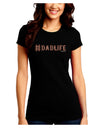 Hashtag Dadlife Juniors Petite Crew Dark T-Shirt-T-Shirts Juniors Tops-TooLoud-Black-Juniors Fitted Small-Davson Sales