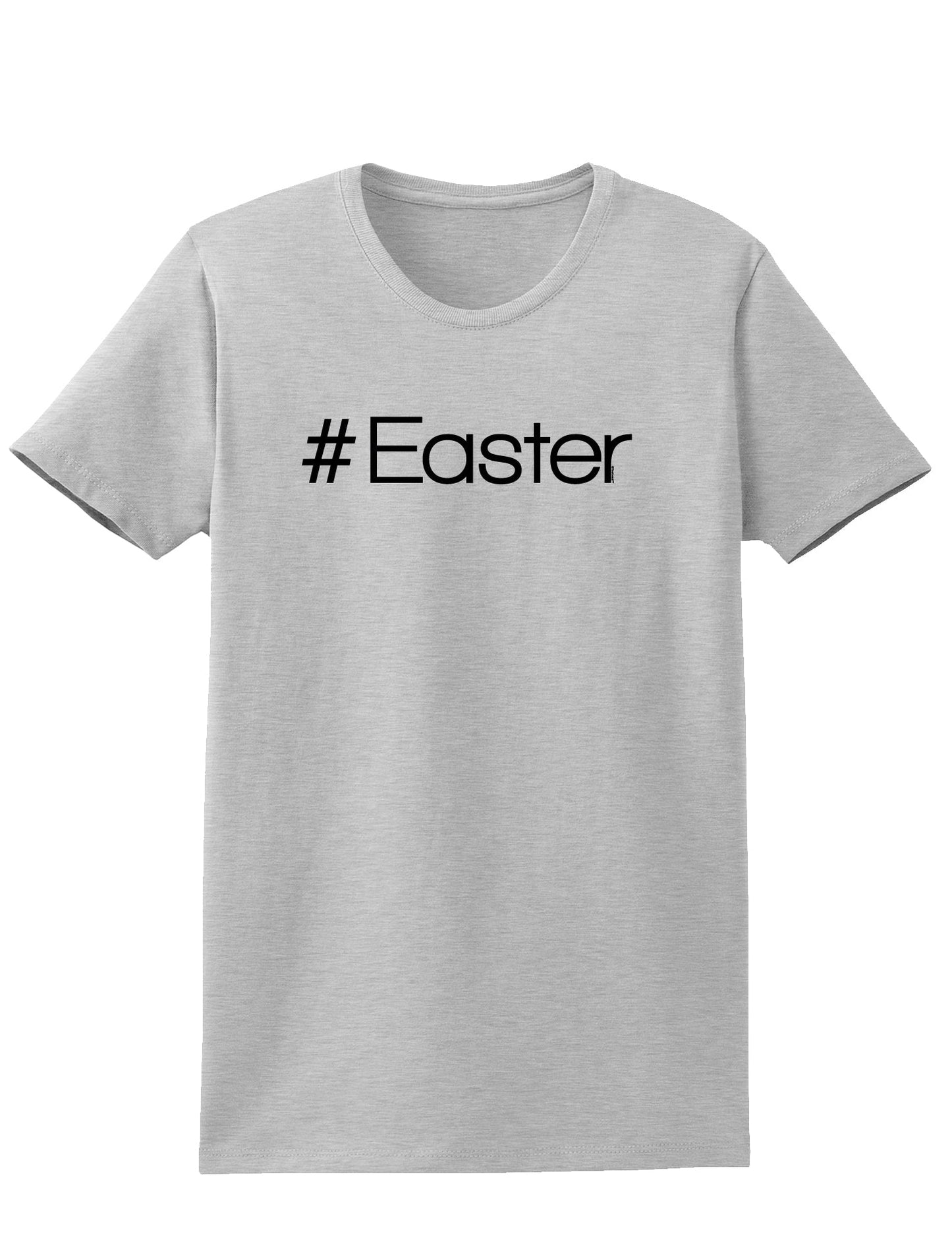 Hashtag Easter Womens T-Shirt-Womens T-Shirt-TooLoud-Ash-Gray-X-Small-Davson Sales