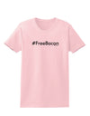 Hashtag Free Bacon Womens T-Shirt-Womens T-Shirt-TooLoud-PalePink-X-Small-Davson Sales