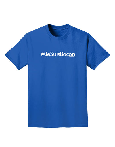 Hashtag JeSuisBacon Adult Dark T-Shirt-Mens T-Shirt-TooLoud-Royal-Blue-Small-Davson Sales