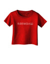 Hashtag JeSuisBacon Deco Infant T-Shirt Dark-Infant T-Shirt-TooLoud-Red-06-Months-Davson Sales