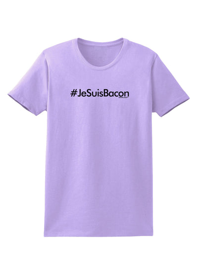 Hashtag JeSuisBacon Womens T-Shirt-Womens T-Shirt-TooLoud-Lavender-X-Small-Davson Sales