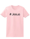 Hashtag Jesus Christian Womens T-Shirt-Womens T-Shirt-TooLoud-Pale-Pink-X-Small-Davson Sales