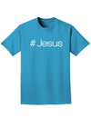 Hashtag Jesus Easter Adult Dark T-Shirt-Mens T-Shirt-TooLoud-Turquoise-Small-Davson Sales