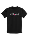 Hashtag Momlife Childrens Dark T-Shirt-Childrens T-Shirt-TooLoud-Black-X-Small-Davson Sales