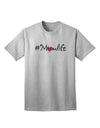 Hashtag Momlife - Premium Adult T-Shirt for Modern Moms-Mens T-shirts-TooLoud-AshGray-Small-Davson Sales