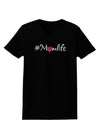 Hashtag Momlife Womens Dark T-Shirt-TooLoud-Black-X-Small-Davson Sales