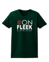 Hashtag On Fleek Womens Dark T-Shirt-TooLoud-Forest-Green-Small-Davson Sales