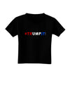 Hashtag Trumpit Toddler T-Shirt Dark-Toddler T-Shirt-TooLoud-Black-2T-Davson Sales