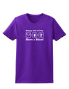 Have a Blast Womens Dark T-Shirt-TooLoud-Purple-X-Small-Davson Sales