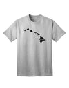 Hawaii - United States Shape Adult T-Shirt: A Stylish Addition to Your Wardrobe by TooLoud-Mens T-shirts-TooLoud-AshGray-Small-Davson Sales