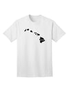 Hawaii - United States Shape Adult T-Shirt: A Stylish Addition to Your Wardrobe by TooLoud-Mens T-shirts-TooLoud-White-Small-Davson Sales