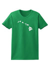 Hawaii - United States Shape Womens Dark T-Shirt by TooLoud-Womens T-Shirt-TooLoud-Kelly-Green-X-Small-Davson Sales