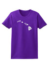 Hawaii - United States Shape Womens Dark T-Shirt by TooLoud-Womens T-Shirt-TooLoud-Purple-X-Small-Davson Sales