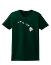 Hawaii - United States Shape Womens Dark T-Shirt by TooLoud-Womens T-Shirt-TooLoud-Forest-Green-Small-Davson Sales