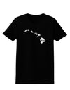 Hawaii - United States Shape Womens Dark T-Shirt by TooLoud-Womens T-Shirt-TooLoud-Black-X-Small-Davson Sales