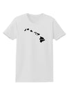 Hawaii - United States Shape Womens T-Shirt by TooLoud-Womens T-Shirt-TooLoud-White-X-Small-Davson Sales