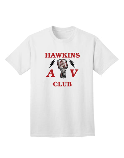 Hawkins AV Club Adult T-Shirt - A Must-Have for Fans, Exclusively by TooLoud-Mens T-shirts-TooLoud-White-Small-Davson Sales