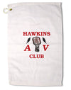 Hawkins AV Club Premium Cotton Golf Towel - 16 x 25 inch by TooLoud-Golf Towel-TooLoud-16x25"-Davson Sales