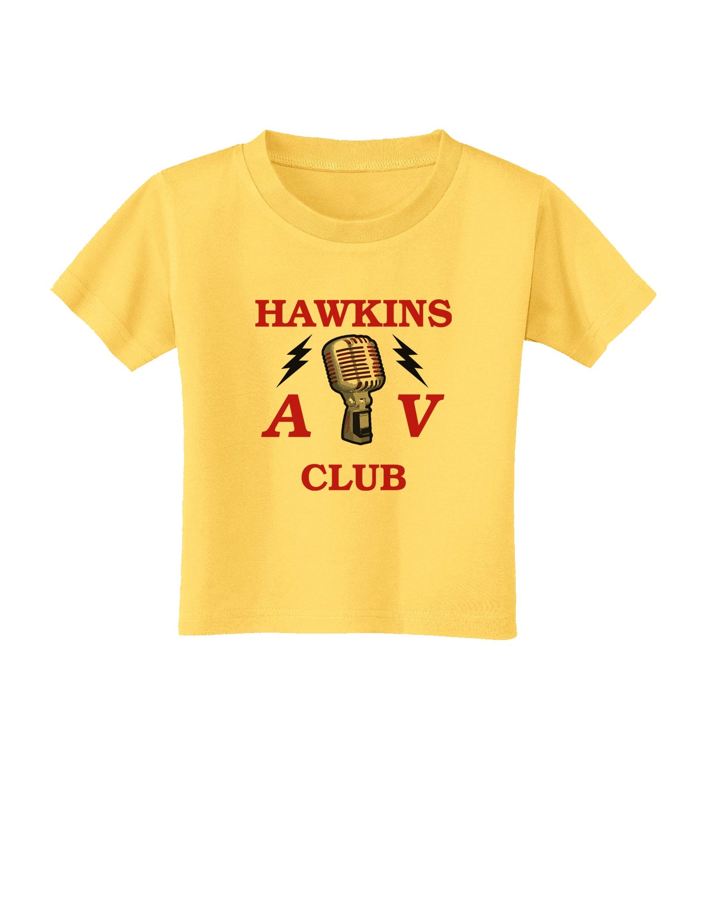 Hawkins AV Club Toddler T-Shirt by TooLoud-Toddler T-Shirt-TooLoud-Yellow-2T-Davson Sales
