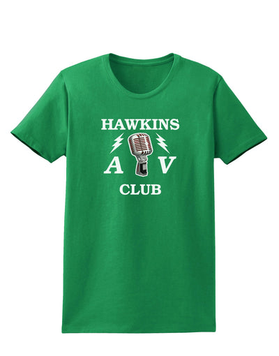 Hawkins AV Club Womens Dark T-Shirt by TooLoud-Womens T-Shirt-TooLoud-Kelly-Green-X-Small-Davson Sales