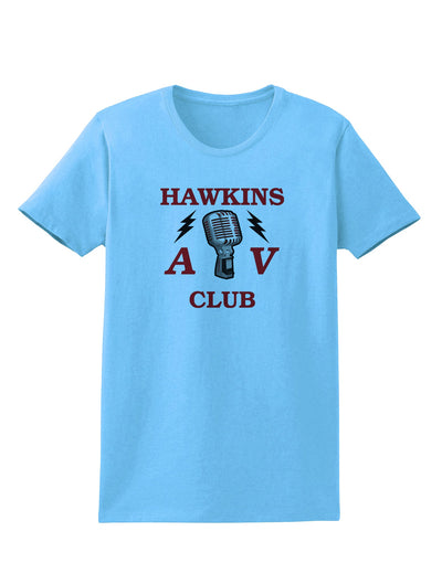 Hawkins AV Club Womens T-Shirt by TooLoud-Womens T-Shirt-TooLoud-Aquatic-Blue-X-Small-Davson Sales