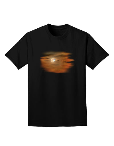 Hazy Moon Adult Dark T-Shirt-Mens T-Shirt-TooLoud-Black-Small-Davson Sales