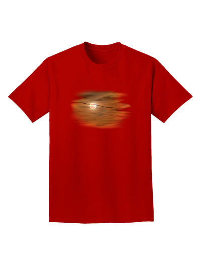 Hazy Moon Adult Dark T-Shirt-Mens T-Shirt-TooLoud-Red-Small-Davson Sales