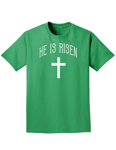 He Is Risen Easter Adult Dark T-Shirt-Mens T-Shirt-TooLoud-Kelly-Green-Small-Davson Sales