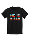 He Is Risen - Easter - Sunrise Letters Childrens Dark T-Shirt-Childrens T-Shirt-TooLoud-Black-X-Small-Davson Sales