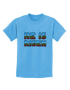 He Is Risen - Easter - Sunrise Letters Childrens T-Shirt-Childrens T-Shirt-TooLoud-Aquatic-Blue-X-Small-Davson Sales