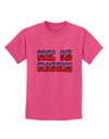 He Is Risen - Easter - Sunrise Letters Childrens T-Shirt-Childrens T-Shirt-TooLoud-Sangria-X-Small-Davson Sales