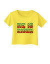 He Is Risen - Easter - Sunrise Letters Infant T-Shirt-Infant T-Shirt-TooLoud-Yellow-06-Months-Davson Sales