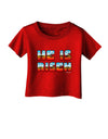 He Is Risen - Easter - Sunrise Letters Infant T-Shirt Dark-Infant T-Shirt-TooLoud-Red-06-Months-Davson Sales