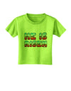 He Is Risen - Easter - Sunrise Letters Toddler T-Shirt-Toddler T-Shirt-TooLoud-Lime-Green-2T-Davson Sales