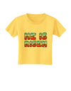 He Is Risen - Easter - Sunrise Letters Toddler T-Shirt-Toddler T-Shirt-TooLoud-Yellow-2T-Davson Sales