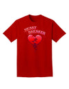 Heart Breaker Cute Adult Dark T-Shirt-Mens T-Shirt-TooLoud-Red-Small-Davson Sales