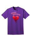 Heart Breaker Cute Adult Dark T-Shirt-Mens T-Shirt-TooLoud-Purple-Small-Davson Sales