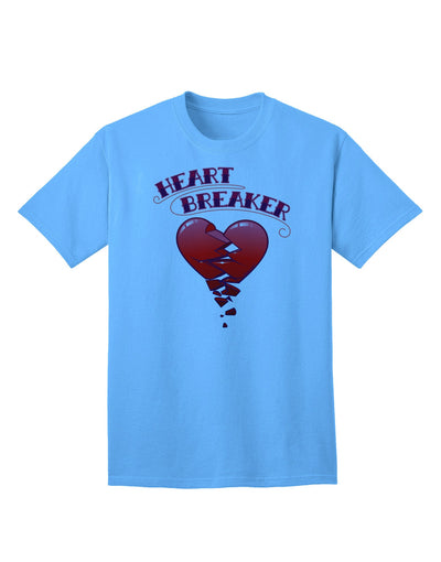 Heart Breaker Cute Adult T-Shirt-Mens T-Shirt-TooLoud-Aquatic-Blue-Small-Davson Sales