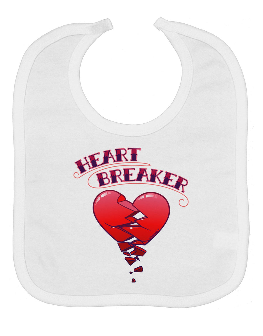 Heart Breaker Cute Baby Bib by