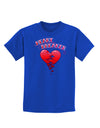 Heart Breaker Cute Childrens Dark T-Shirt-Childrens T-Shirt-TooLoud-Royal-Blue-X-Small-Davson Sales