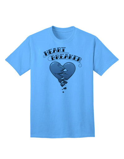 Heart Breaker Manly Adult T-Shirt-Mens T-Shirt-TooLoud-Aquatic-Blue-Small-Davson Sales