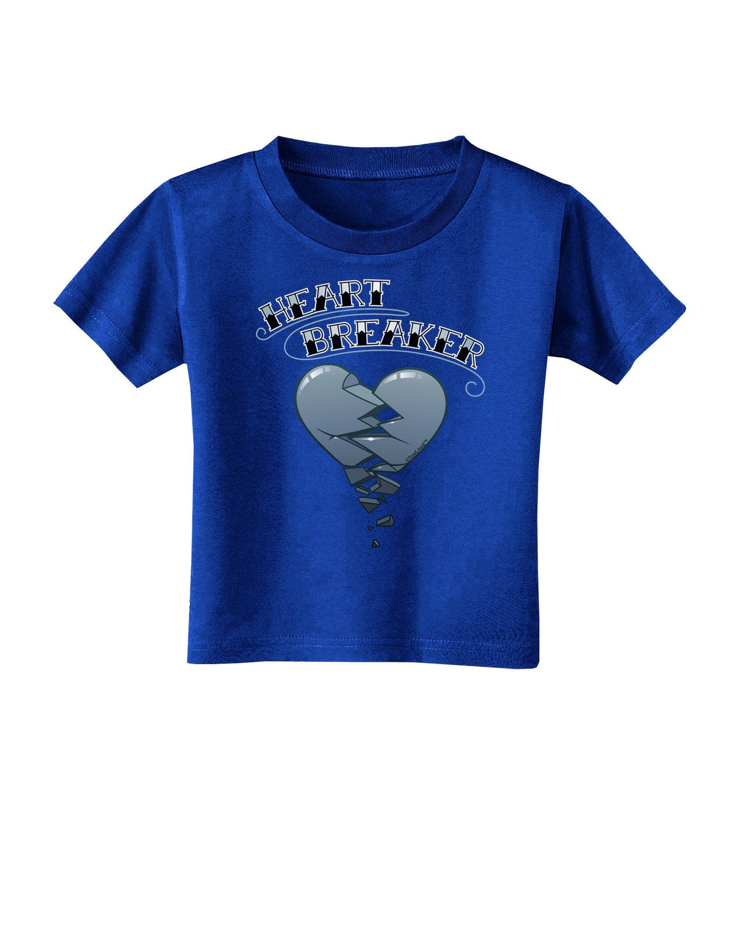 Heart Breaker Manly Toddler T-Shirt Dark by-Toddler T-Shirt-TooLoud-Royal-Blue-2T-Davson Sales