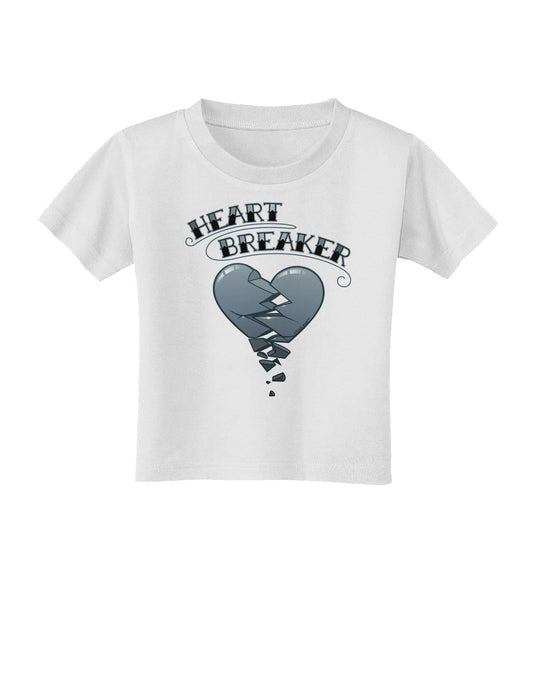 Heart Breaker Manly Toddler T-Shirt-Toddler T-Shirt-TooLoud-White-2T-Davson Sales