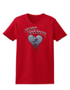 Heart Breaker Manly Womens Dark T-Shirt-TooLoud-Red-X-Small-Davson Sales