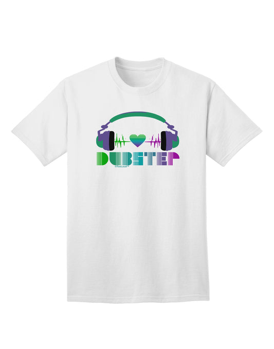 Heart Dubstep Adult T-Shirt-Mens T-Shirt-TooLoud-White-Small-Davson Sales