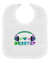 Heart Dubstep Baby Bib