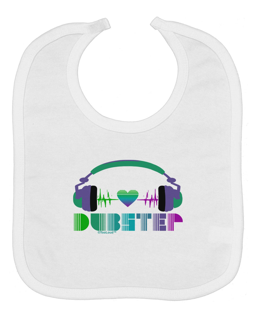 Heart Dubstep Baby Bib